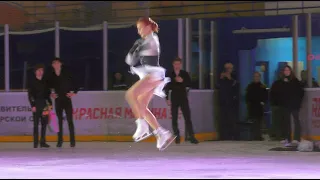 Alexandra Trusova 4 Lz, attempt 3.5 A, Alexander Plushenko 3Lz-2Lo! Russian seasons, Superfinal.Tver