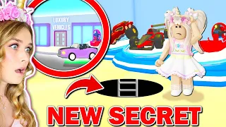 *NEW* Carshop Has A *SECRET* In Adopt Me! (Roblox)