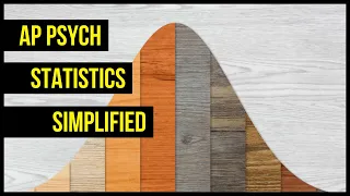 AP Psychology Statistics Simplified: Normal Distribution, Standard Deviation, Percentiles, Z-Scores