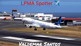 GO AROUND A321 OVER THE RUNWAY at Madeira Airport ✈️