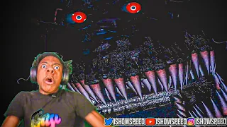 IShowSpeed SCARED To DEATH By BLACK ANIMATRONIC