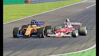 McLaren F1 2018 vs McLaren F1 1974 - Monza