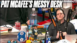 AJ Hawk FREAKS OUT About Pat McAfee's Messy Desk While Guest Hosting