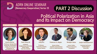Political Polarization in Asia: PART 2 "Case Studies: India, Philippines, Thailand, South Korea"