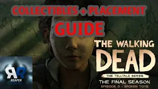 Telltale's The Walking Dead Final Season Episode 3 "Broken Toys" Collectibles Guide