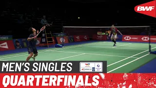 TotalEnergies BWF Sudirman Cup 2021 | Lee Zii Jia (MAS) vs Anthony Sinisuka Ginting (INA) | QF