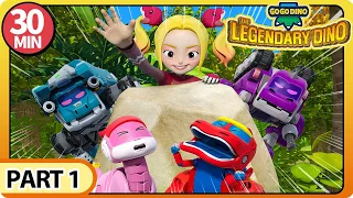 [GOGODINO: The Legendary Dino]  Pt.1 Find the Legendary Dino | Dinosaurs for Kids | Cartoon | Toys