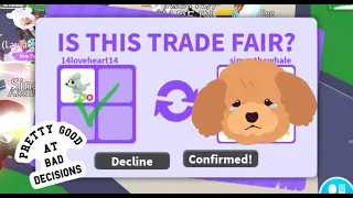 AHH!😰😭 REGRET TRADING MY *CUTE* NEON POODLE 😱 & TOOK WORST DECISION! *BEST OFFERS* Adopt Me - Roblox