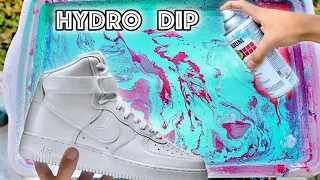 HYDRO Dipping AIR Force 1's!! - 2