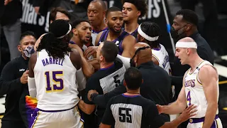Lakers vs Suns Series HEATED MOMENTS