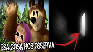 !CREEPYPASTA MASHA Y OSO! - (ALGO NOS OBSERVA)