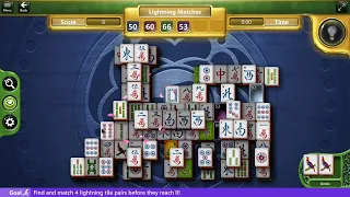 Microsoft Mahjong | Lightning Tiles Medium | April 25, 2024 | Daily Challenges