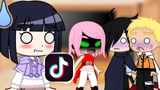 CASAIS REAGINDO A TIK TOK 7u7|Naruhina-Sasusaku❤️|gacha club