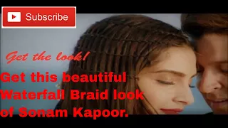 Sonam Kapoor inspired hairstyle from Dheere Dheere Se