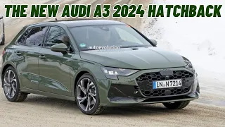 New Audi A3 2024 hatchback declassified before premiere