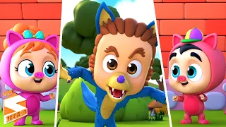 Três porquinhos | Desenho animado infantil | Fingir e brincar | Kids Tv Português Contos de Fadas