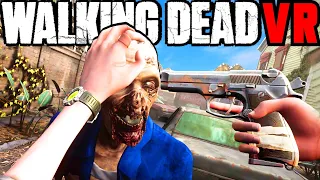 The Official Walking Dead VR Game BLEW MY MIND! (Part 1)