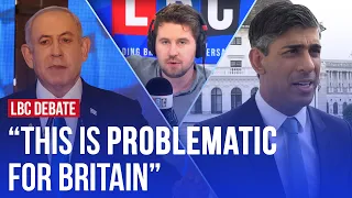 "Is Rishi Sunak really suggesting that investigating war crimes is a 'distraction'?" | LBC debate