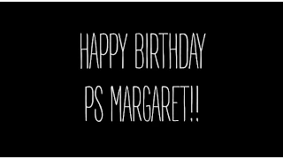 Happy Birthday Pastor Margaret!