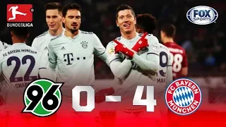 Hannover 96 - Bayern Munich [0-4] | GOLES | Jornada 15 | Bundesliga