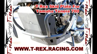 T-Rex Racing Skid Plate For Yahama Tenere 700