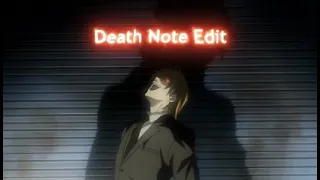 Death Note Edit | Anime Edit #viral #shorts #fyp