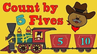 Count by fives | Skip counting songs | The Singing Walrus