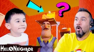 GİZLİ KAPININ ARKASINDA NE VAR?! | HELLO NEIGHBOR #7