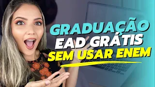 😱 GRADUAÇÃO EAD GRATUITA SEM USAR ENEM 😱 | 1060 VAGAS 3 CURSOS | Mari Rel