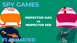 Inspector Seb vs Inspector Max | Formula 1 Animated Comedy