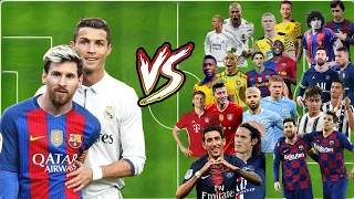 RM Ronaldo Barca Messi VS Legends