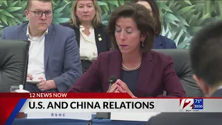 Gina Raimondo talks with Face the Nation following China trip
