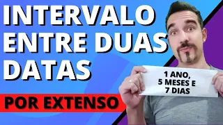 DIFERENÇA de DIAS, MESES e ANOS entre duas datas por EXTENSO - Função DATADIF | Planilhas Google