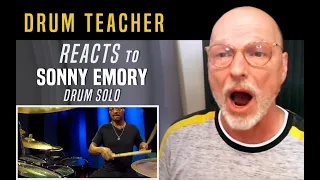 Drum Teacher Reacts to Sonny Emory - Drum Solo