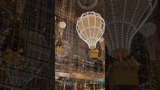 ✨🗽 Breathtaking Holiday Lights New York City! ✨ Hudson Yards is a must see! ✨👀 #shorts #nycwalking