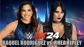 WWE 2K24 : 2024.05.12_SPECIAL MATCH_RAQUEL RODRIGUEZ VS. RHEA RIPLEY