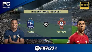 FIFA 23 | France vs Portugal | PC Gameplay | 1080p HD