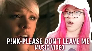 P!NK - PLEASE DON'T LEAVE ME (MUSIC VIDEO REACTION) | Sisley Reacts