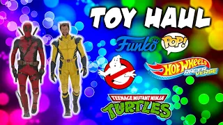 Toy Haul - Hot Wheels, TMNT, Marvel Legends, Funko Pop