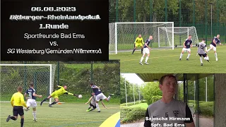 Rheinland-Pokal: Wenige Minuten fehlen zur Pokalsensation! SF Bad Ems vs. SG Westerburg