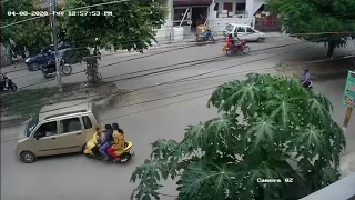 CCTV Captured - Part 2 - Mindless people on the road. !!! Incidents !!!