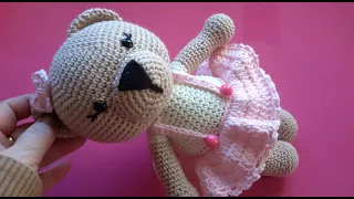 Ultimo video del año 2023 // Osita Nati // Teje con GanchiBol un amigurumi