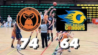 2e Landelijke: Bavi Vilvoorde B vs Sint-Niklase Condors: 74-64