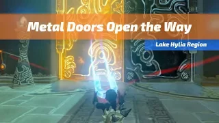 Metal Doors open the Way -  Shrine Ka'o Makagh | The Legend of Zelda: Breath of the Wild