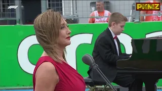 F1 Hungaroring 2022 - Hungarian National Anthem performed by Andrea Rost