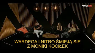 NITRO I WARDĘGA ŚMIEJĄ SIĘ Z MONIKI KOCIOŁEK  - CAGE FAME 14