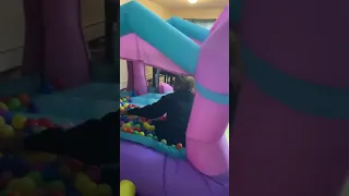 Bouncy House Prank On My Girlfriend 🤣🤣 #funny #comedy #couples