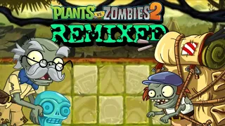 Unused Lost City Alternate Days 2 and 27 - Plants vs Zombies 2 But Played In PvZ2 Remixed