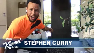 Stephen Curry on Michael Jordan, NBA Return & Attempts Golf Trick Shot