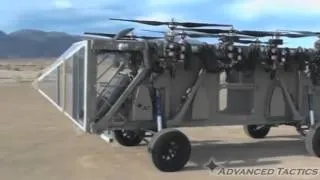 Helicopter truck hybrid takes to the air